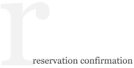 reservation confirmation